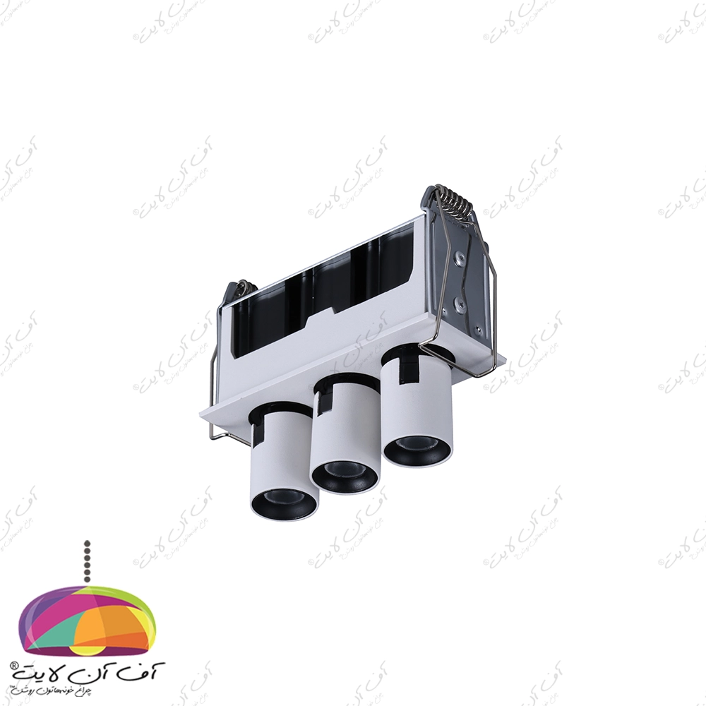 چراغ سقفی توکار SH-2303-6W شعاع الکتریک