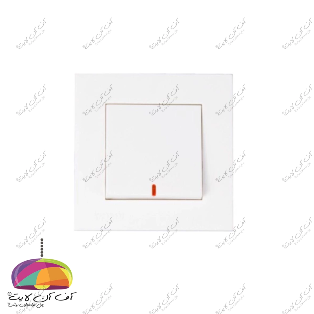 switches-and-sockets-aram-khayyam-1pol کلید تک پل مدل آرام خیام الکتریک
