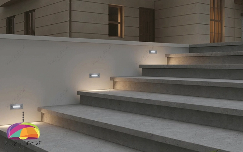 چراغ زیر و کنار پله ای SH-3003 شعاع الکتریک