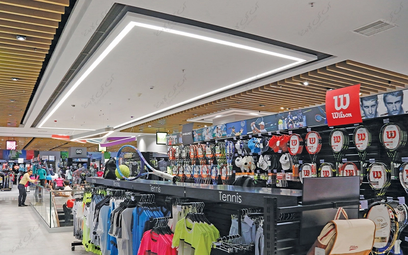 چراغ خطي توكار اينفينيتي D مازی نور