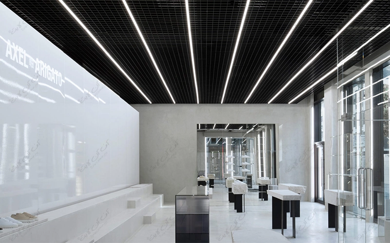 چراغ خطی کم عمق توکار اینفینیتی DS مازی نور