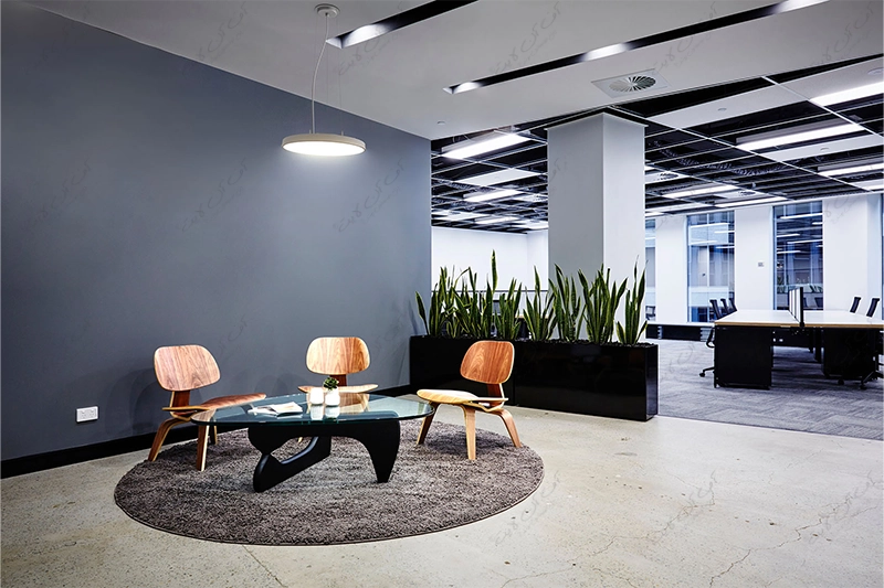 چراغ سقفی LED قطر 45 سانت 28 وات مدل لونا مازی نور