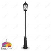 چراغ پارکی مدل آروین پایه ارغوان شب تاب