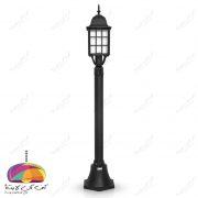 چراغ پارکی مدل مشبک پایه ترنج شب تاب