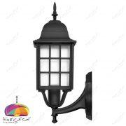 چراغ دیواری حیاطی مدل مشبک شاخه فانتزی شب تاب