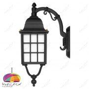 چراغ دیواری حیاطی مدل مشبک شاخه کلاسیک2 شب تاب