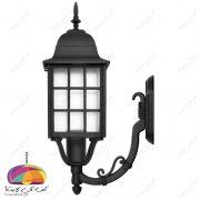 چراغ دیواری حیاطی مدل مشبک شاخه کلاسیک شب تاب