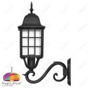 چراغ دیواری حیاطی مدل مشبک شاخه سناتور شب تاب