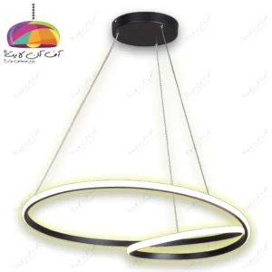 لوستر آویز مدرن مدل 2 پیچ بزرگ