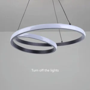 لوستر آویز مدرن مدل 2 پیچ بزرگ