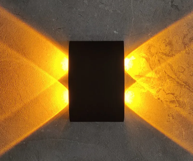 چراغ دکوراتیو 4 طرفه قطاری IP65 زمرد نور