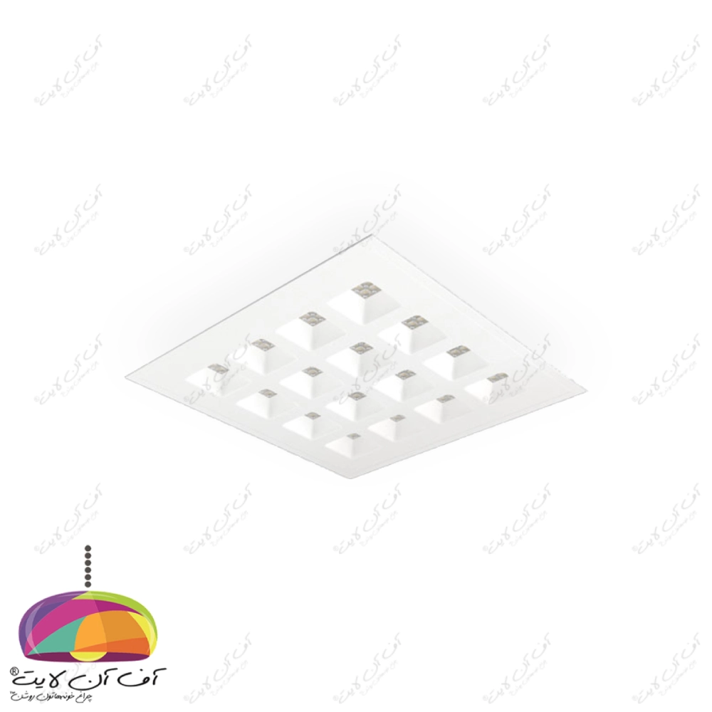 خرید چراغ سقفی LED توکار 60×60 مدل برلیانس مازی نور