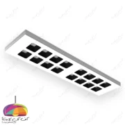 خرید چراغ سقفی LED روکار 120×30 مدل برلیانس مازی نور