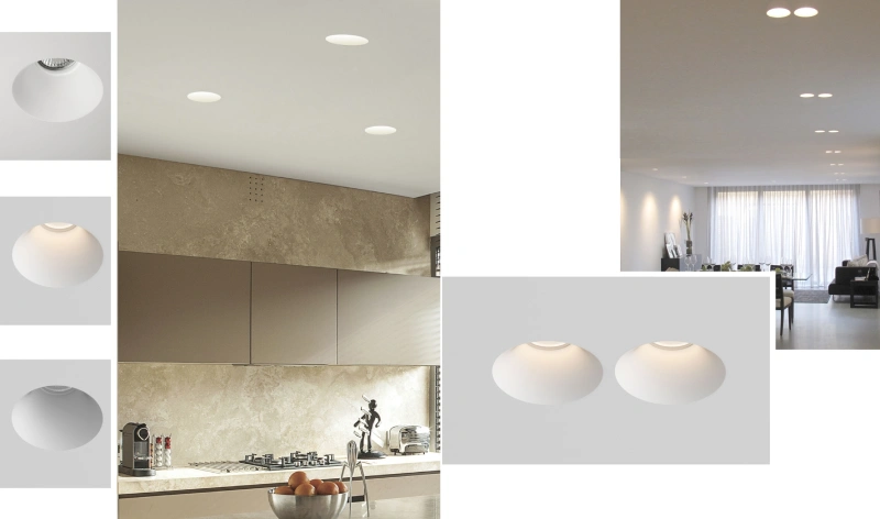 جدیدترین چراغ هالوژن گچی سقفی ایرانی و خارجی