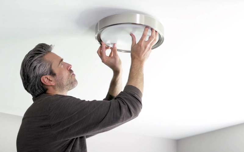 ساختار چراغ سقفی سنسوردار