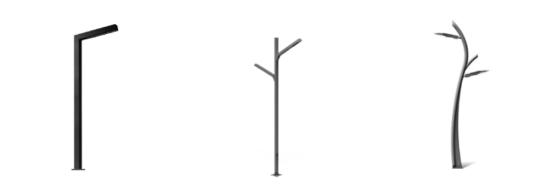 چراغ حیاطی پارکی شعاع الکتریک