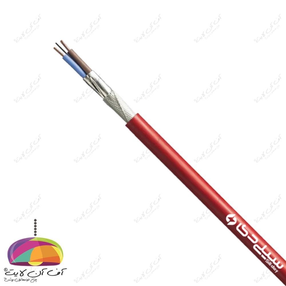 کابل نسوز سلیکونی شیلد دار سیلی‌دی