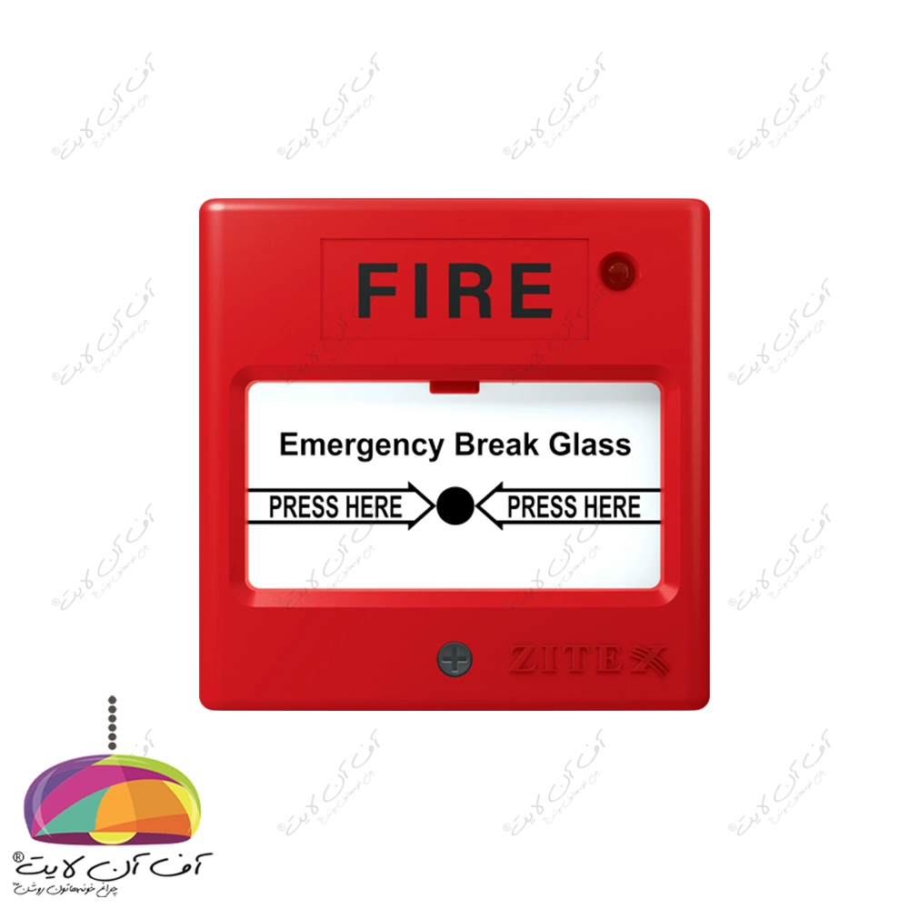 ZI-CP-85-1 شستی اعلام حریق کانونشنال ZITEX مدل ZI-CP-85
