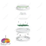 دتکتور حرارتی ZITEX مدل ZI-H-720