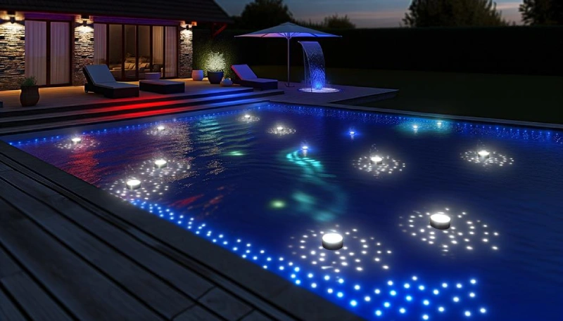 آشنایی با چراغ‌های استخری و آبنما