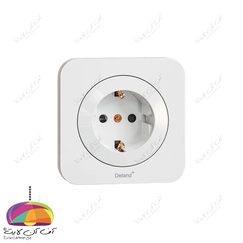 پریز برق ارت دار مدل آدا پلاس دلند