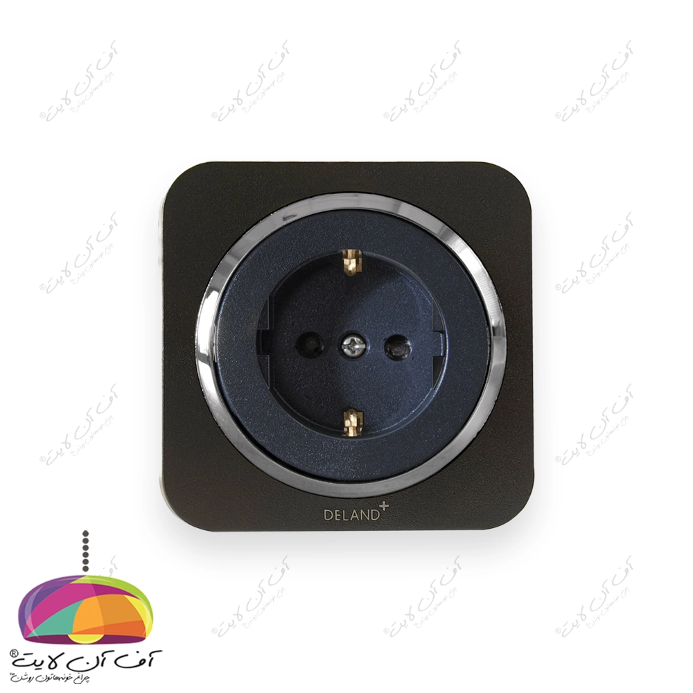 پریز برق ارت دار مدل آدا پلاس دلند