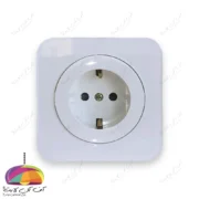 پریز برق ارت دار مدل آدا پلکسی دلند