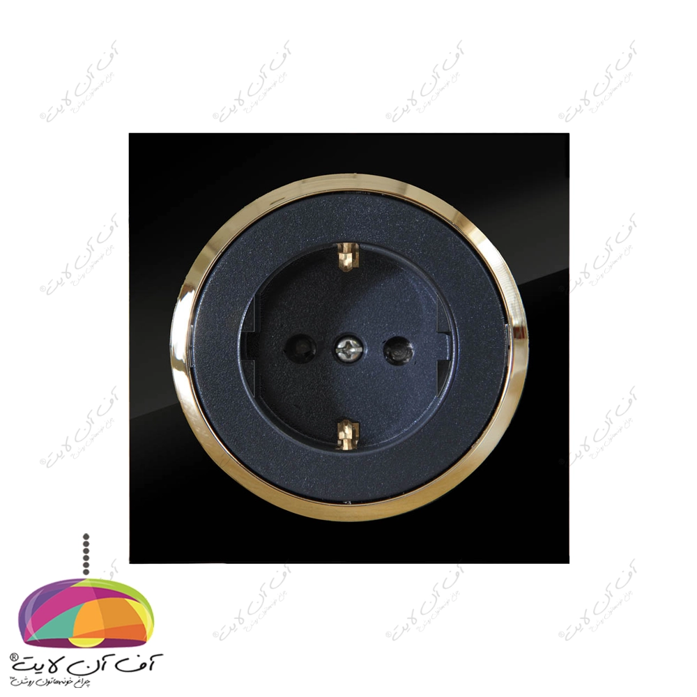 پریز برق ارت دار مدل آوا پلکسی دلند