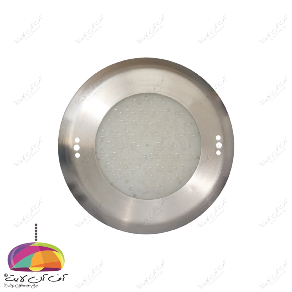 چراغ استخری روکار 15 وات بدنه استیل LEDMAN