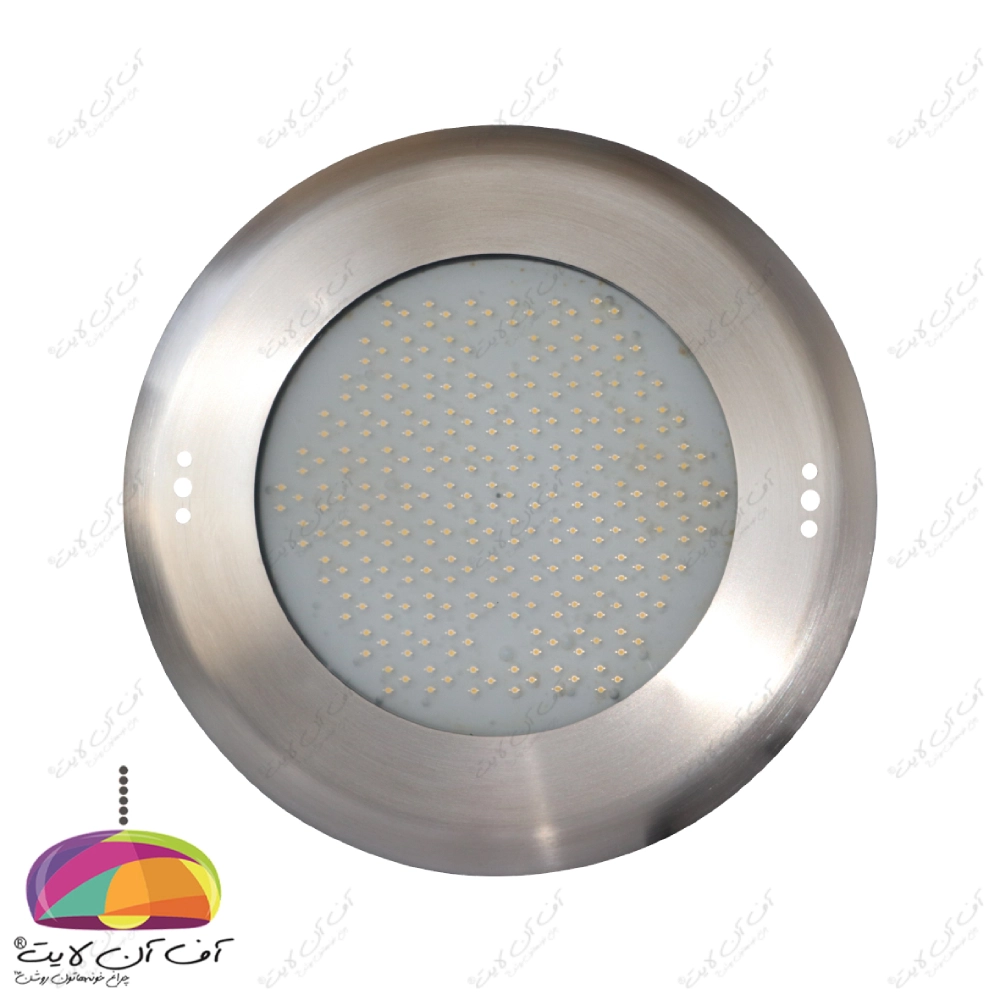 چراغ استخری روکار 25 وات بدنه استیل LEDMAN