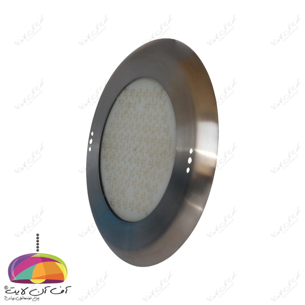 چراغ استخری روکار 25 وات بدنه استیل LEDMAN