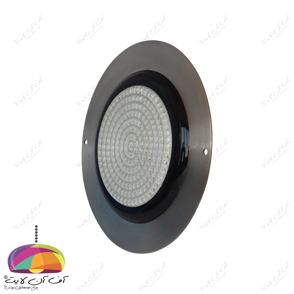 چراغ استخری روکار فوق باریک 20 وات بدنه استیل LEDMAN
