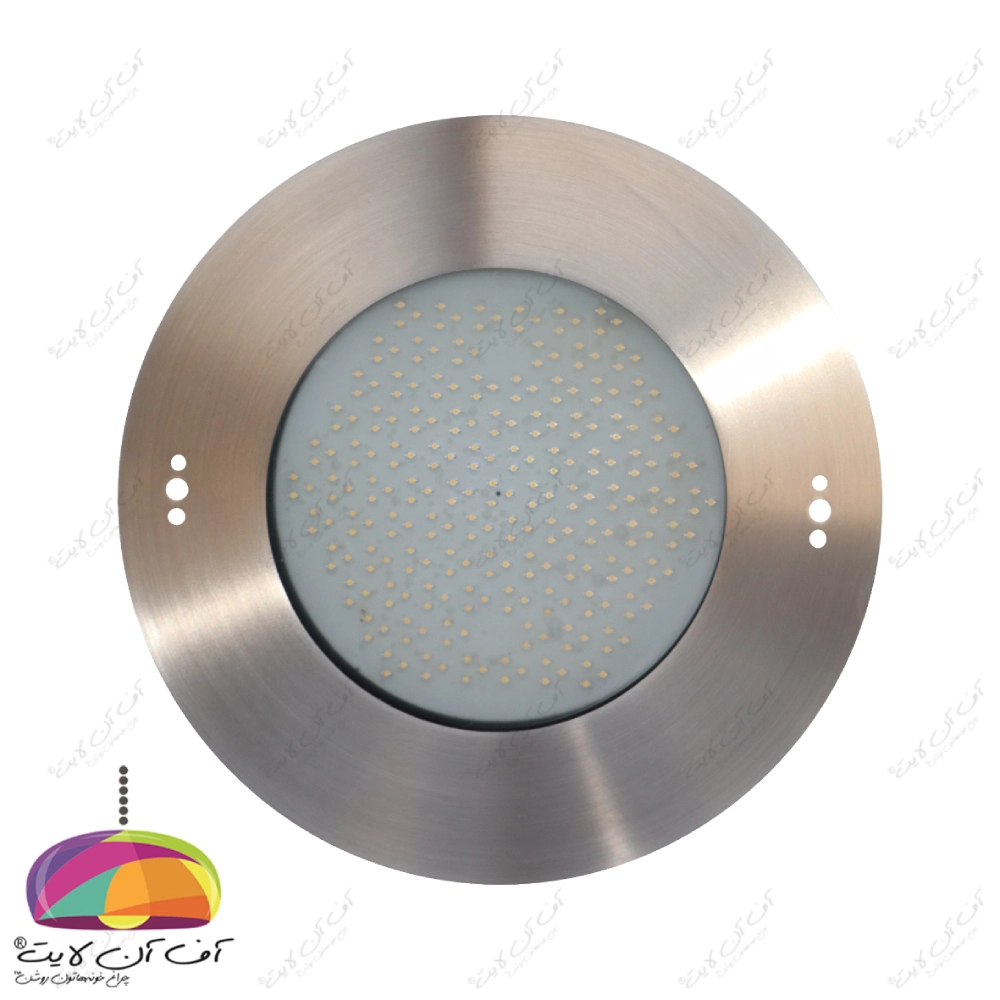 underwater-lights-steel-slim-25w-3 چراغ استخری توکار فوق باریک 25 وات RGB تمام استیل LEDMAN