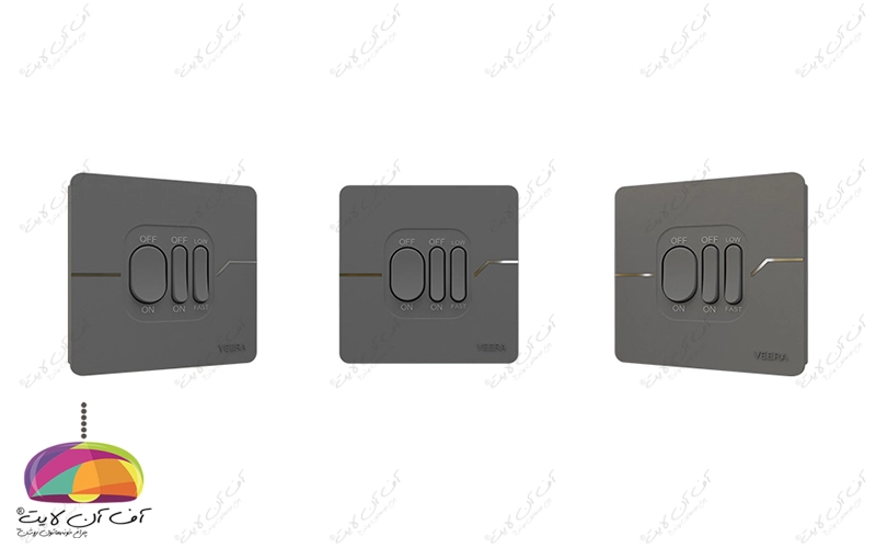 کلید کولر مدل T2 ویرا الکتریک