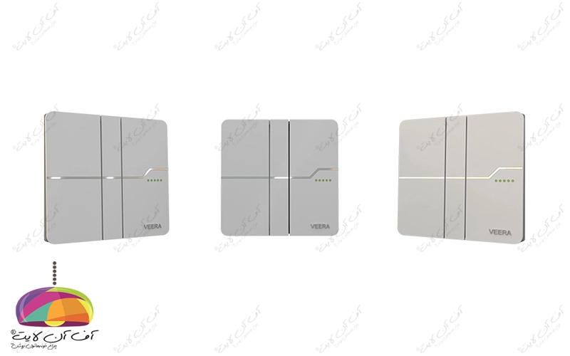 کلید سه پل مدل T2 ویرا الکتریک