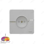 پریز ساده مدل T2 ویرا الکتریک