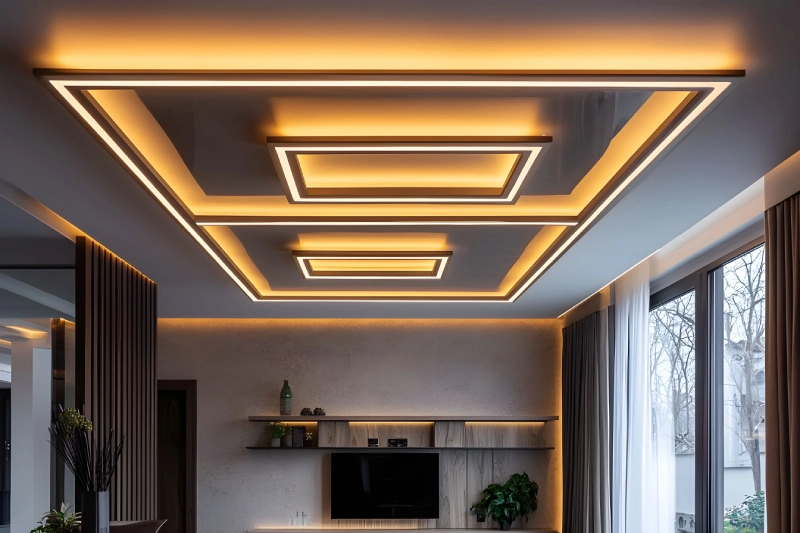 راهنمای انتخاب و نصب انواع چراغ سقفی در سقف کاذب