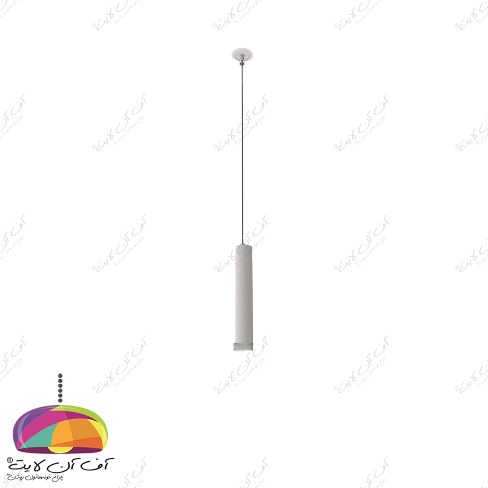 چراغ آویز LED توکار 30 سانت مدل پندالوکس مازی نور