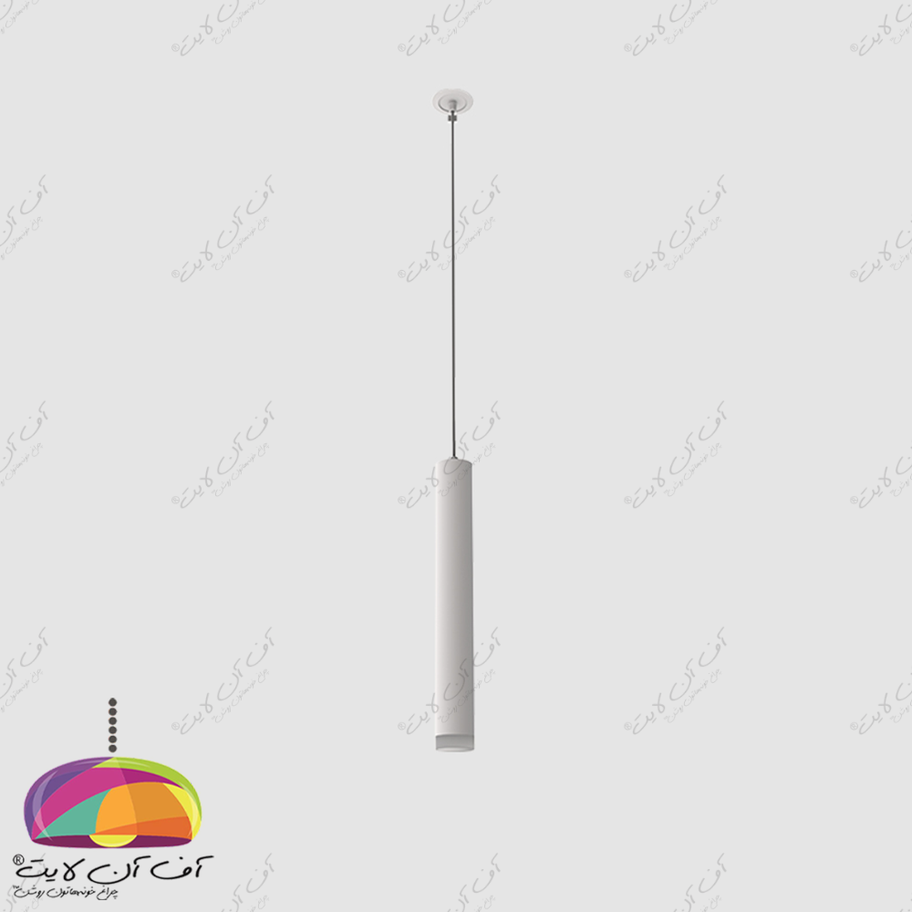 چراغ آویز LED توکار 45 سانت مدل پندالوکس مازی نور