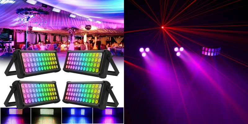پروژکتورهای ال ای دی RGB برای تالار