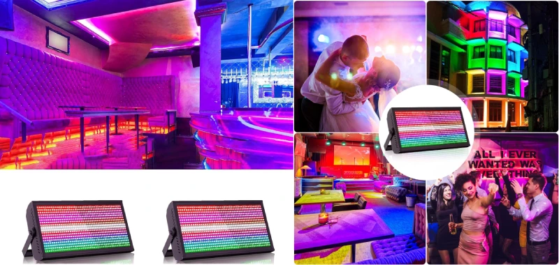 پروژکتورهای ال ای دی RGB برای جشن تولد