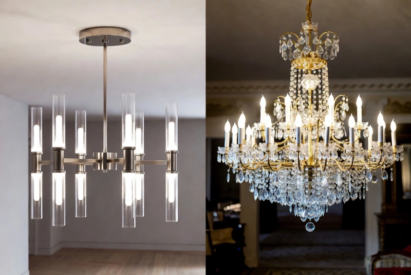 رابطه سبک دکوراسیون و انتخاب لوستر