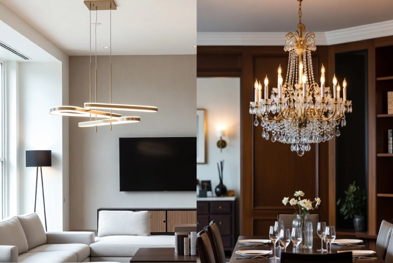 تاثیر لوستر در دکوراسیون داخلی خانه + اهمیت انتخاب لوستر مناسب