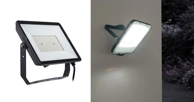 زاویه تابش و پوشش نوری پروژکتور 100 وات