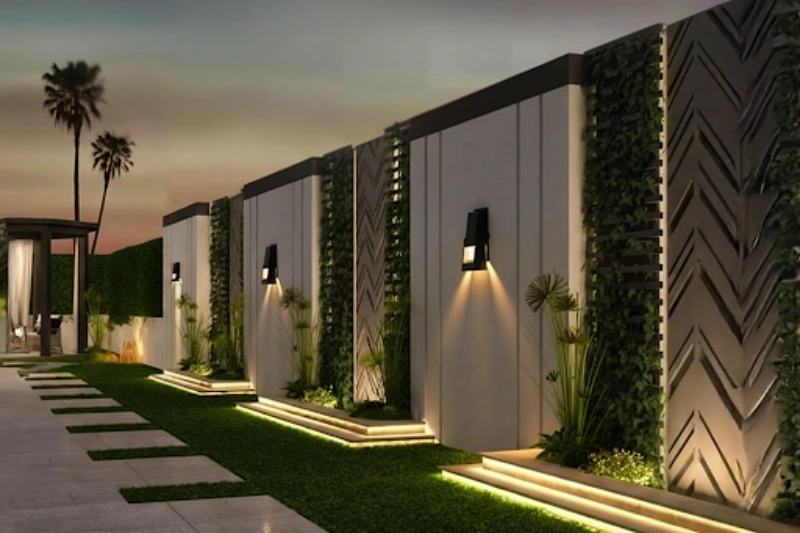 راهنمای انتخاب بهترین چراغ حیاطی دیواری برای باغ و ویلا